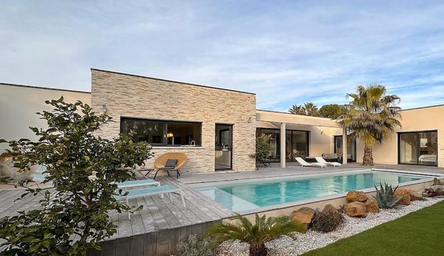 Villa d'architecte Cocoon 200m à pied de la plage