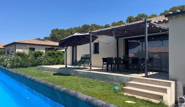 Villa La Belle Étape – Garden, Pool, AC & Barbecue