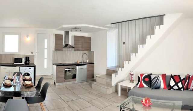 Villa T3 65m2 2km from beaches and calanques
