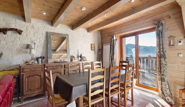Village House in Puyvalador: Mountain Charm, Stunning Lake Views