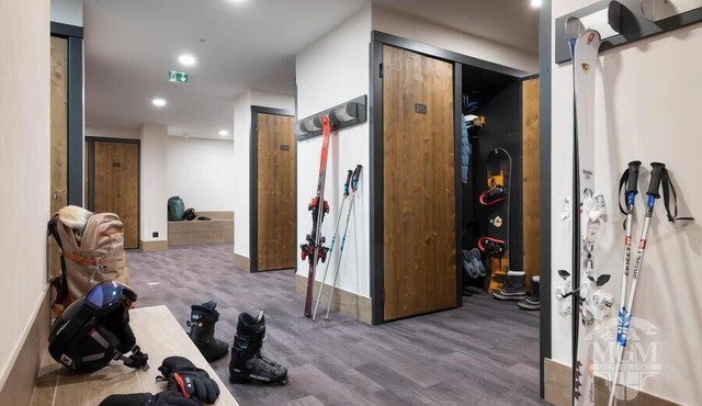 Wifi, fitness, swimming pool, sauna, hammam, balcony, parking, tv, ski locker, 88m², Valmorel