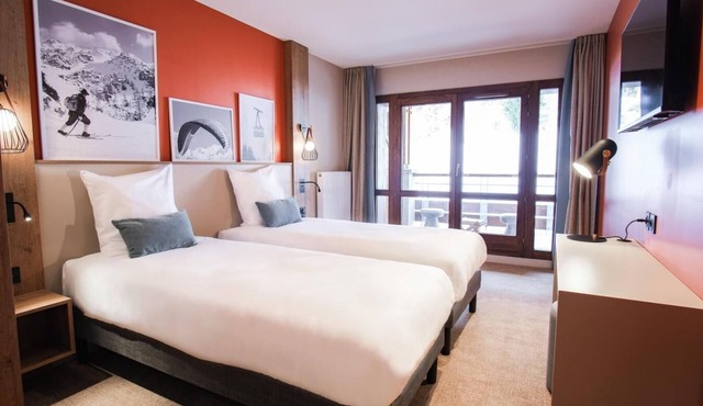 Wifi, fitness, swimming pool, sauna, hammam, tv, ski locker, 35-39m², Flaine