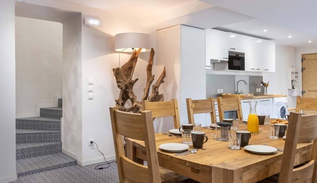 Wifi, view mountain, terrace, parking, tv, ski locker, 130m², Peisey-Vallandry