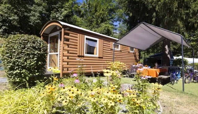 ZEcamping 4 étoiles familial roulotte 17m2