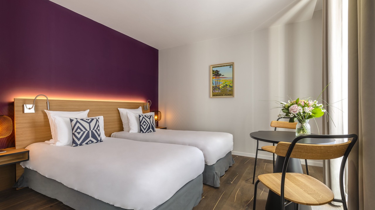 Photo of Bedroom in Biarritz City Centre
