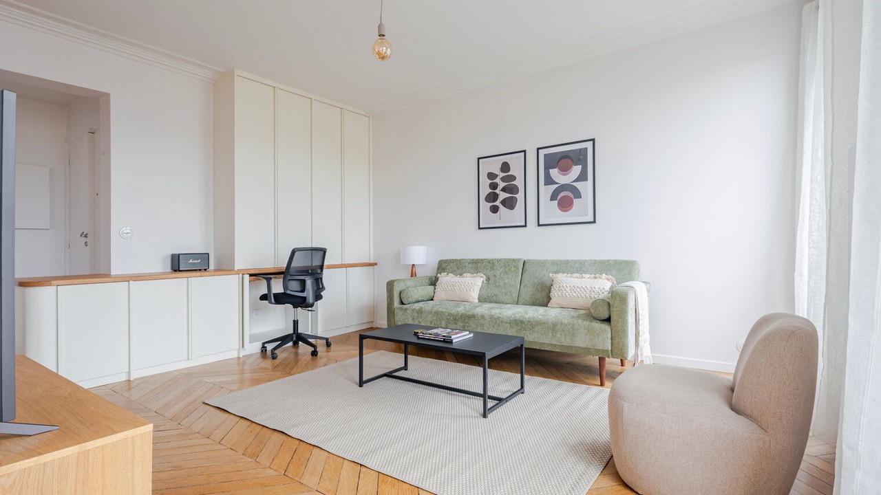 Photo of Livingroom in Quartier de la Folie-Mericourt