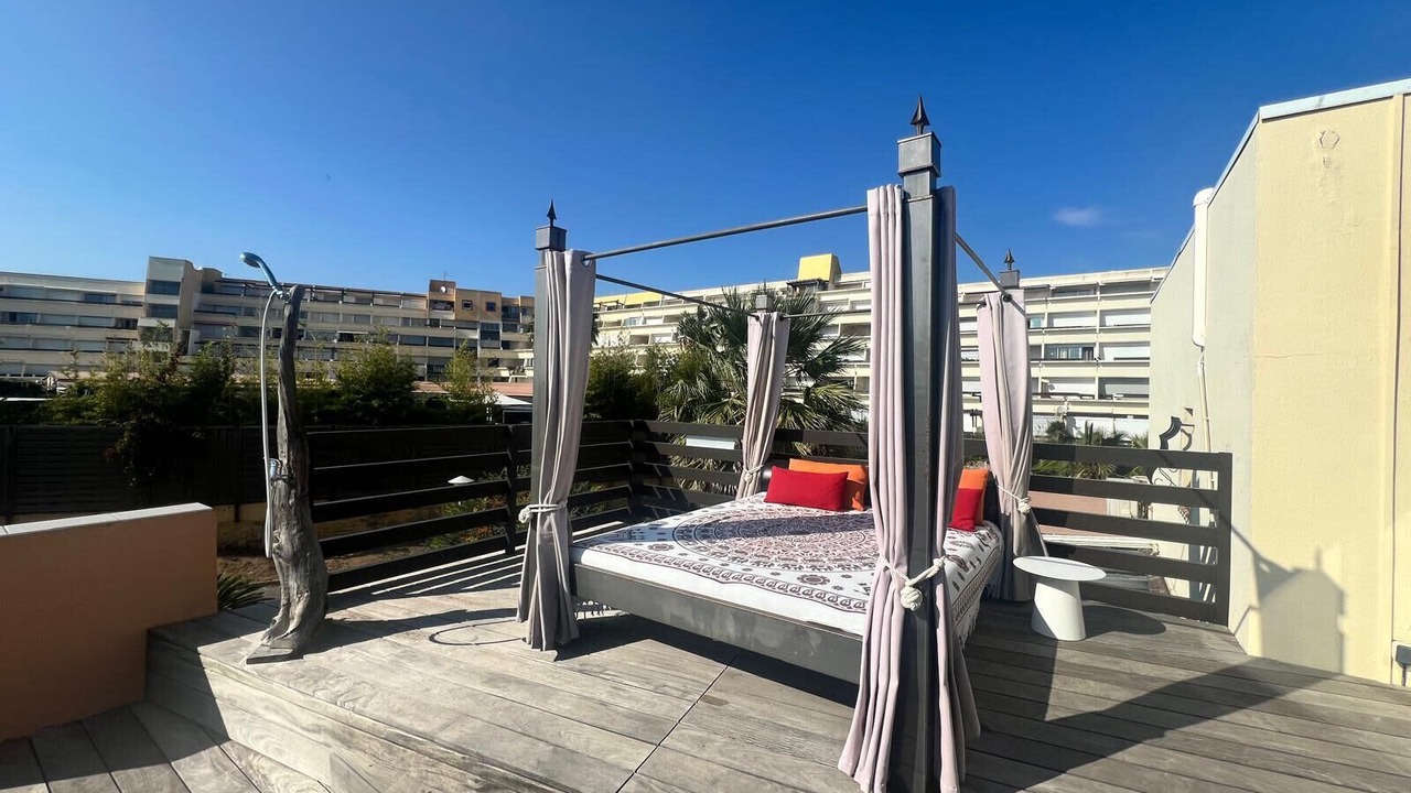 Photo of Patio Balcony in Naturist Village