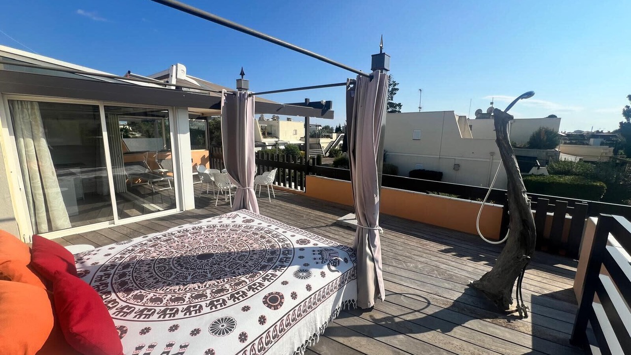Photo of Patio Balcony in Naturist Village