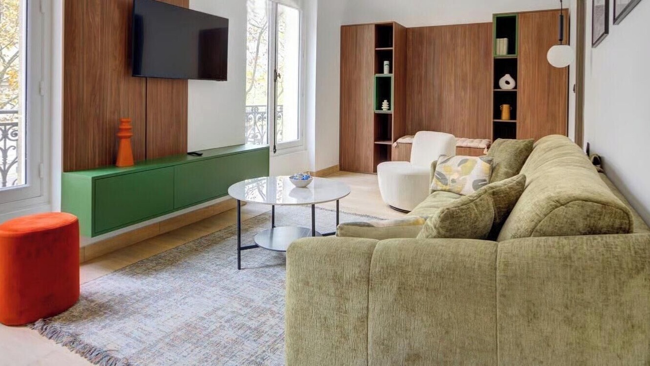 Photo of Livingroom in Quartier de la Plaine-de-Monceaux