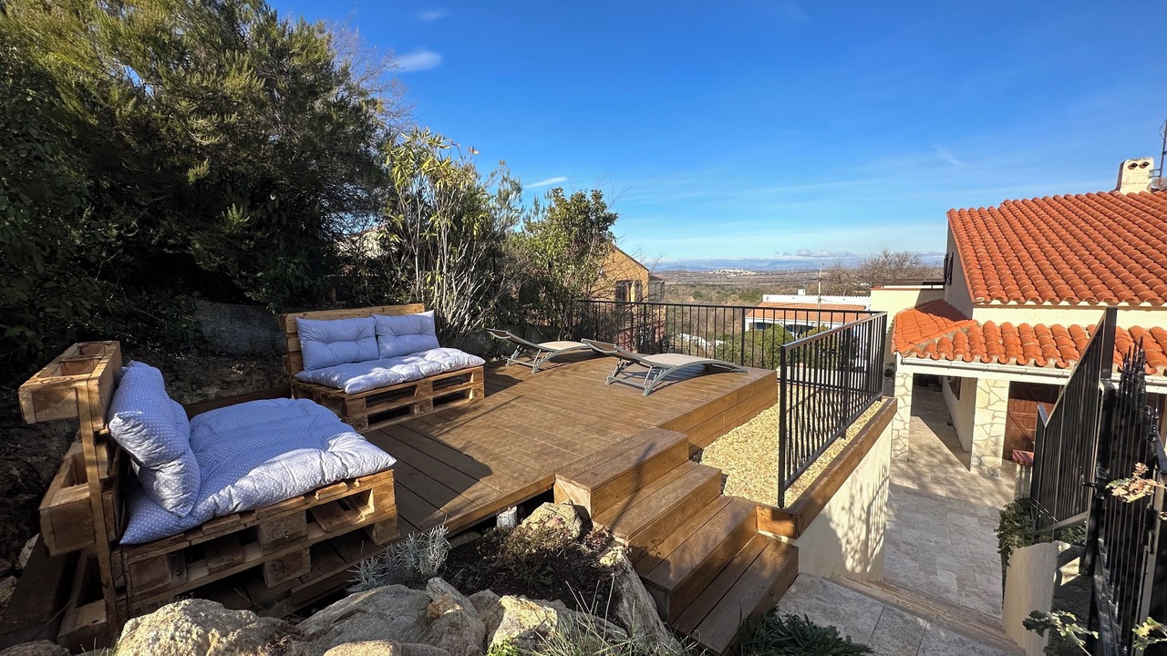 Photo of Patio Balcony in Villelongue-dels-Monts