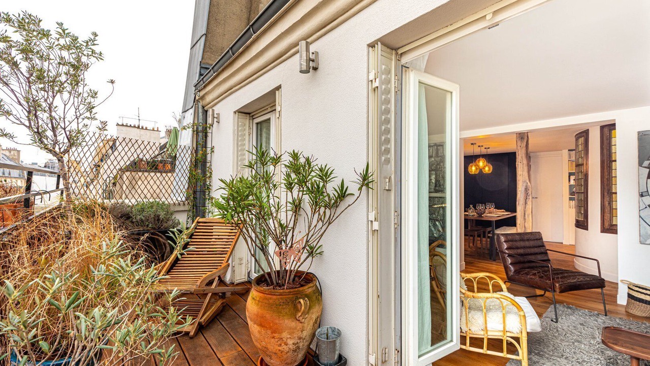 Photo of Patio Balcony in Quartier de Rochechouart