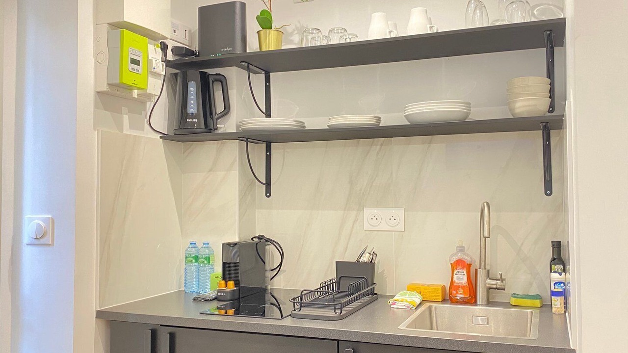 Photo of Kitchen in Quartier de la Salpetriere