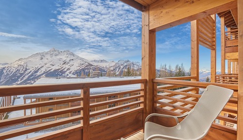 Apartment, 2 Bedrooms, Balcony, Mountain View