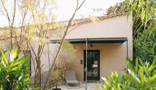 Deluxe Double or Twin Room, Terrace, Garden View