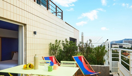 Junior Suite, 1 Double Bed, Terrace
