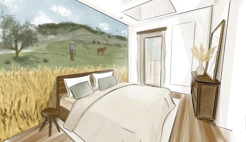 Double Room with Mountain View