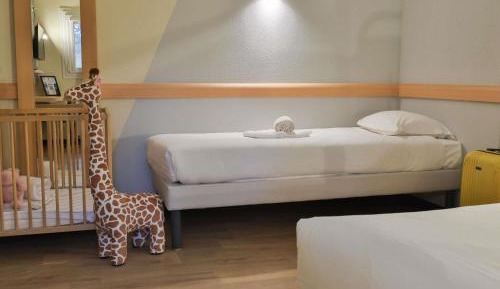 Triple Room with One Double Bed and One Bunk Bed