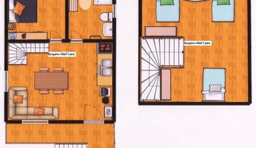 Bungalow (5 Adults)