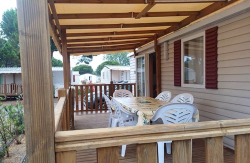 Canet-Plage House | Mobil-home 2 chambres 6 pers
