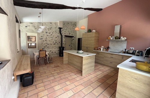 Aubignas House | Le Liotard - Large family home: comfort, pool, view - 10–16+ people